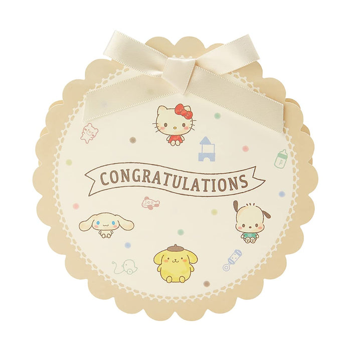 Cartes de vœux d'anniversaire pour baby shower Sanrio 13,4 cm - Personnages Sanrio