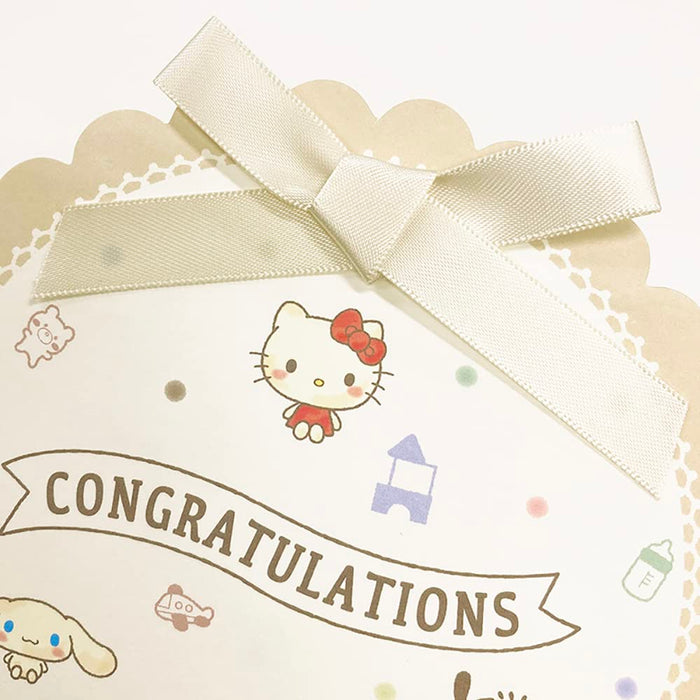 Cartes de vœux d'anniversaire pour baby shower Sanrio 13,4 cm - Personnages Sanrio