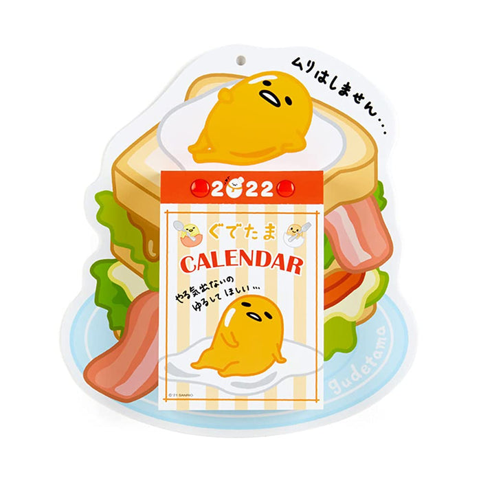 Calendrier mural quotidien Sanrio Gudetama 2022 - 746347