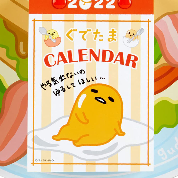 Sanrio Gudetama 2022 Tages-Wandkalender – 746347