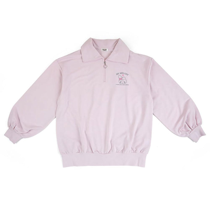 Sanrio My Melody Half Zip Sweatshirt 437867 - Cute Character Design