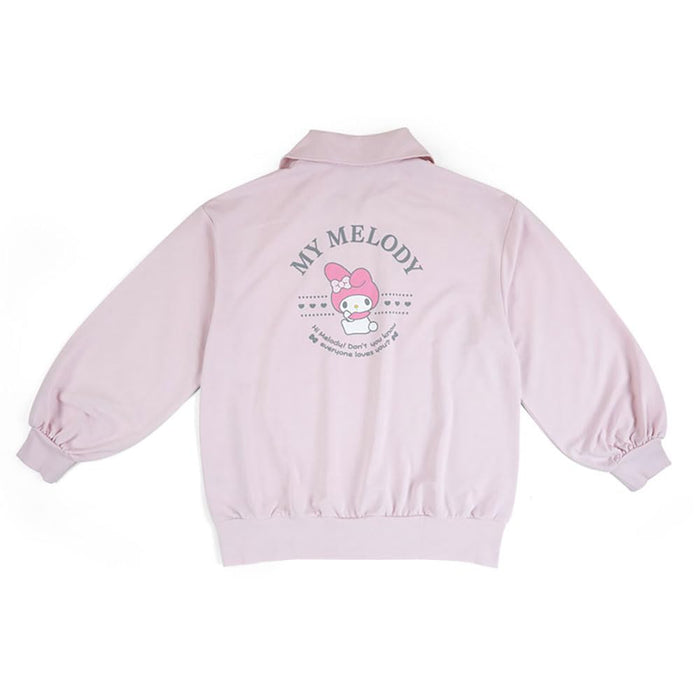 Sanrio My Melody Sweatshirt mit halbem Reißverschluss 437867 – süßes Charakter-Design