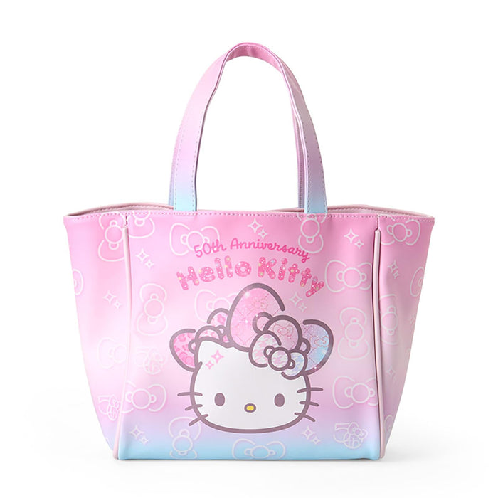 Sanrio Hello Kitty 50th Birthday Fashionable Ribbons Handbag 322008