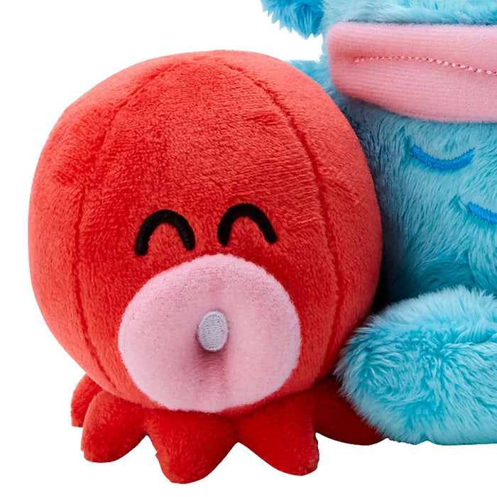 Sanrio Hangyodon Large Plush Toy The Usual Couple Fish 16cm x 18cm x 12cm