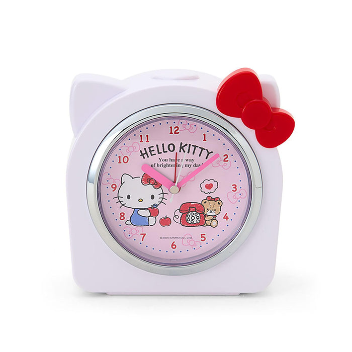 Sanrio Hello Kitty Alarm Clock with Light ABS Resin Model 306649