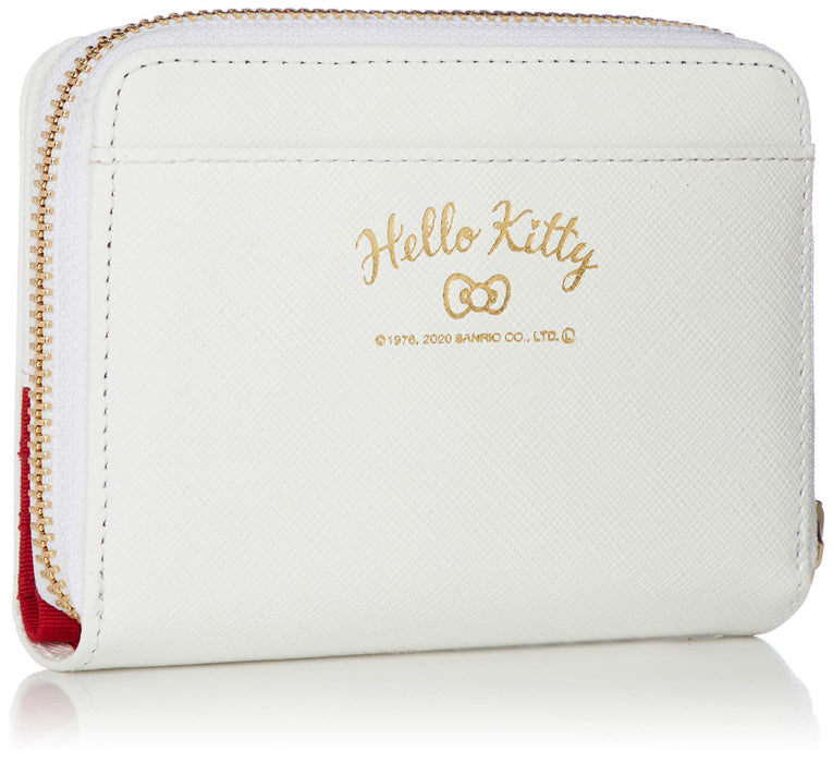 Portefeuille à deux volets Hello Kitty de Sanrio - Design compact en cuir végétalien durable