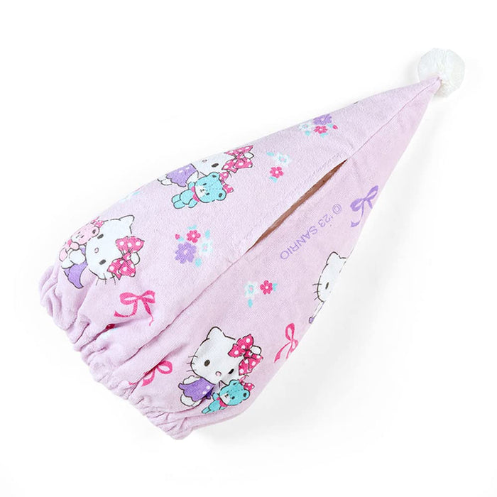 Serviette à capuchon Hello Kitty Sanrio 895342 - Douce, mignonne et absorbante