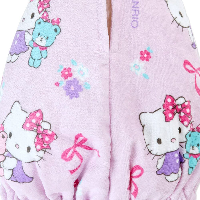 Serviette à capuchon Hello Kitty Sanrio 895342 - Douce, mignonne et absorbante