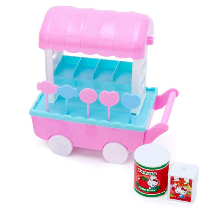 Sanrio Hello Kitty - Spielset mit Registrierkasse und Süßigkeitenwagen, Spaß für Kinder