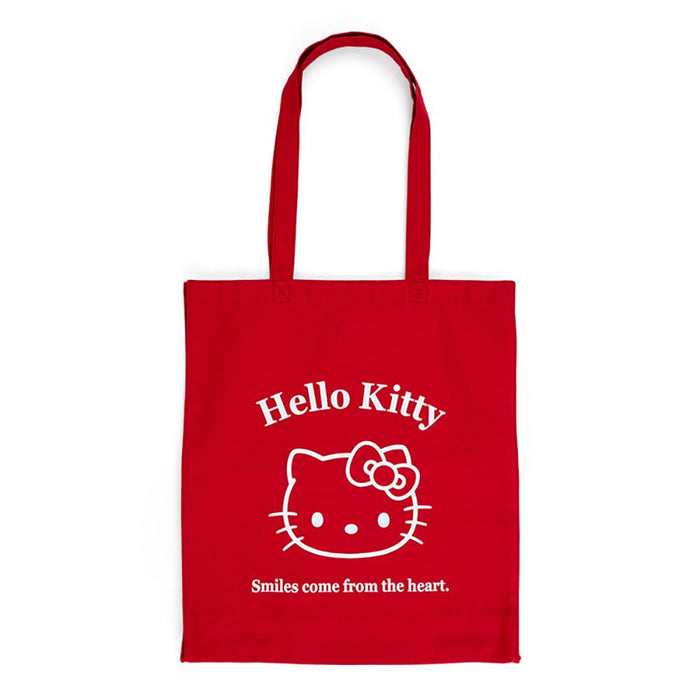 Sanrio Hello Kitty Cotton Tote Bag Handbag 40x36x10cm Character Design