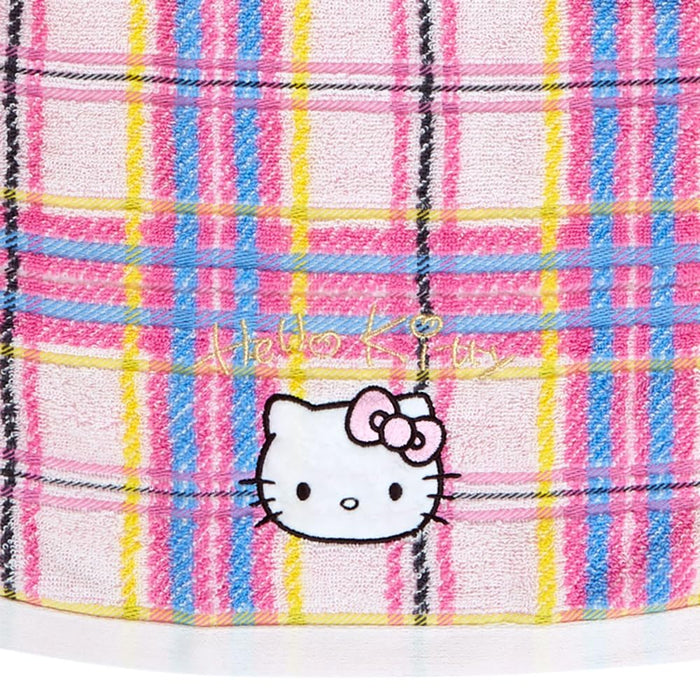 Sanrio Hello Kitty Tartan Design Serie Gesichtshandtuch 72 x 33 cm Charakter 374601