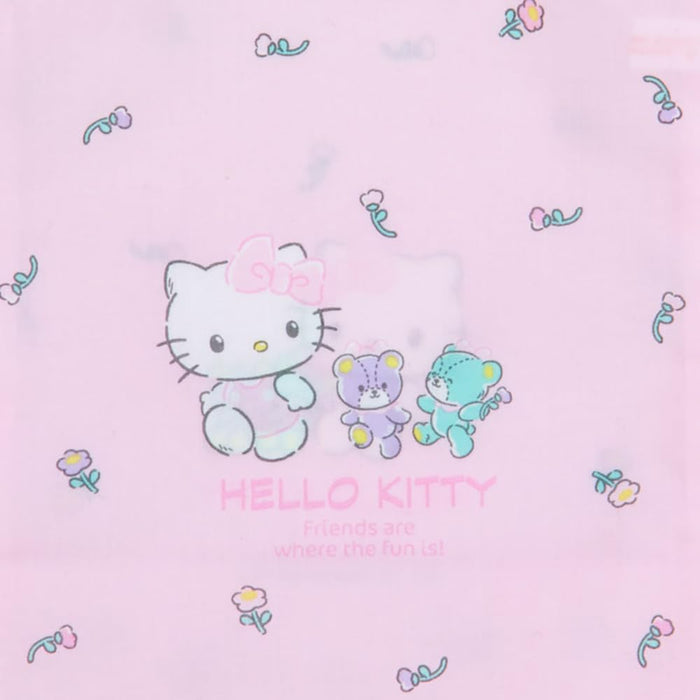 Sanrio Hello Kitty Drawstring Bag Gusseted Small Red 254347