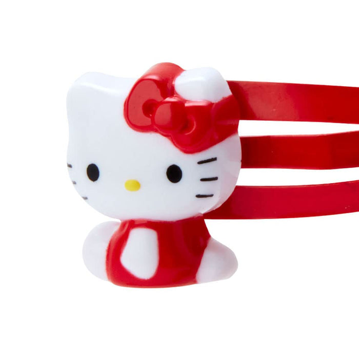 Ensemble d'épingles à cheveux rouges Hello Kitty de Sanrio pour filles 488551