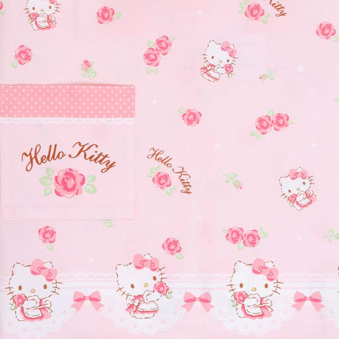 Tablier pour enfants Sanrio Hello Kitty Rose 100 cm Idéal pour la pâtisserie et l'artisanat