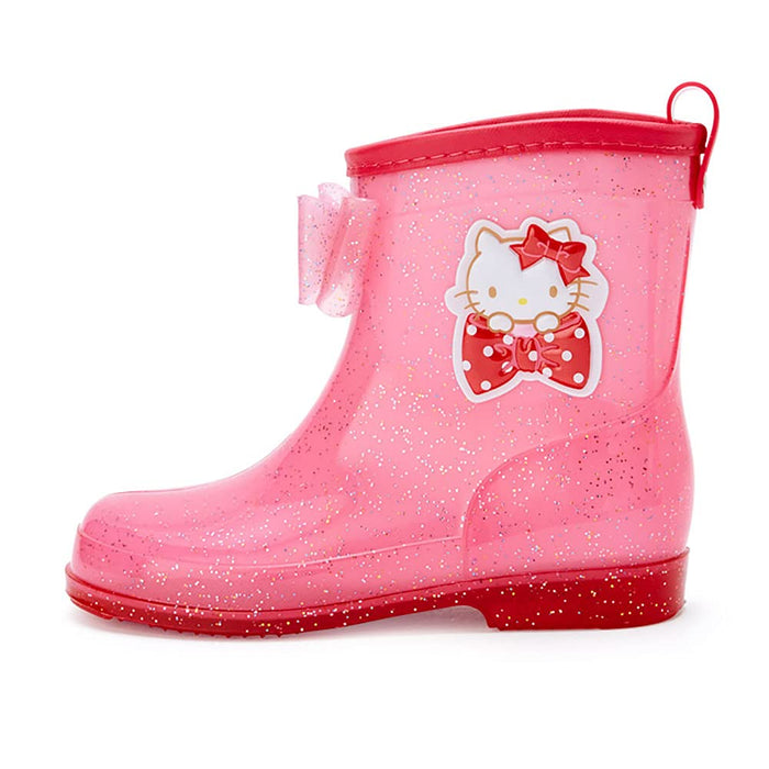 Bottes Sanrio Hello Kitty pour enfants roses 19 cm - Confort élégant pour les enfants