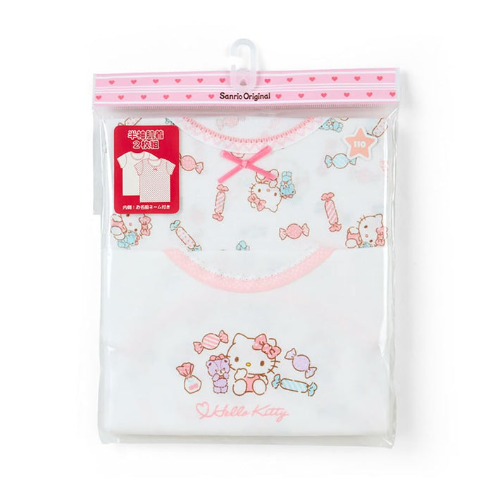 Sanrio Hello Kitty Unterhemdchen-Set für Kinder, 2 Stück, 100 cm