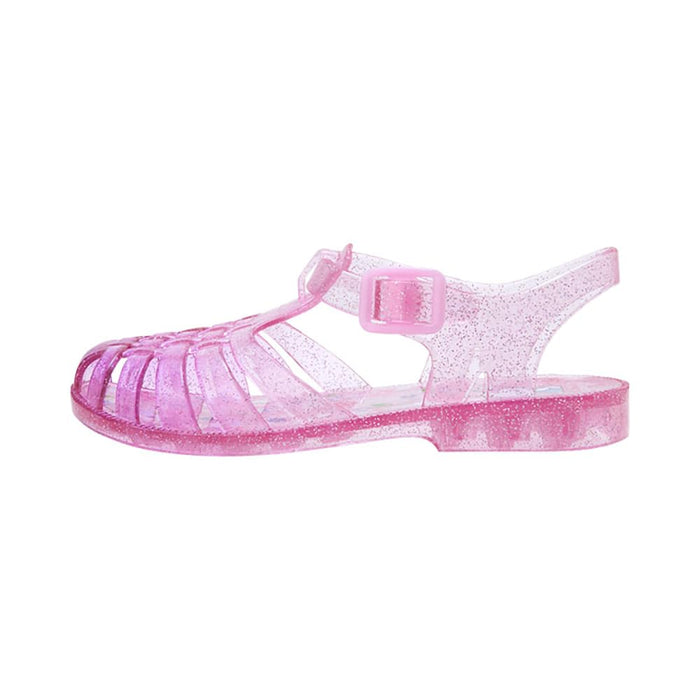 Sanrio Hello Kitty Transparente Sandalen für Kinder, 19 cm, bezauberndes Charakter-Design