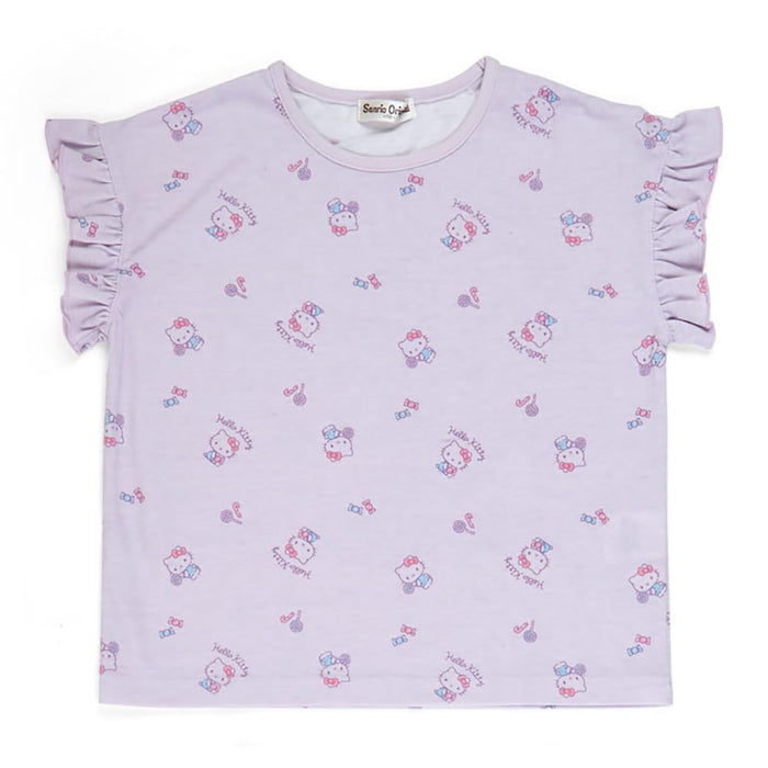 Sanrio Hello Kitty Kids Short Sleeve Pajamas 100Cm - Cute Character Design