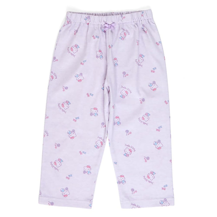 Sanrio Hello Kitty Kids Short Sleeve Pajamas 100Cm - Cute Character Design