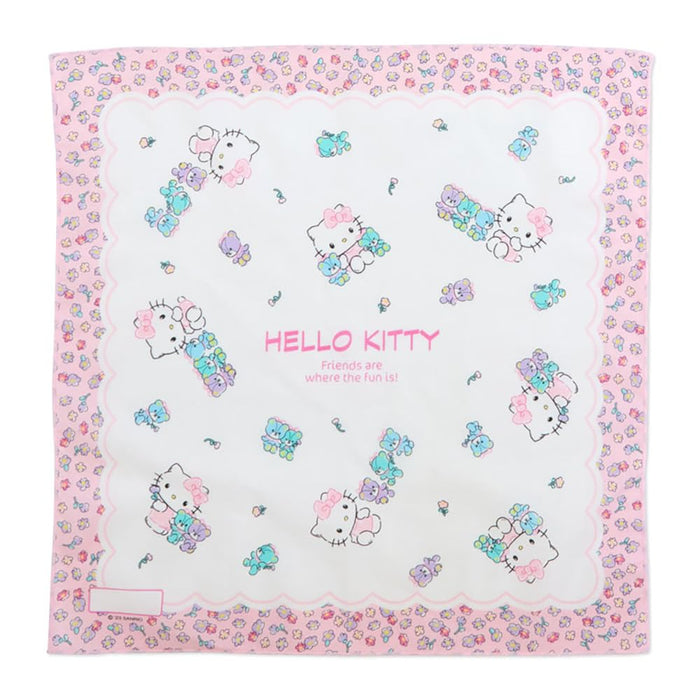 Lot de 3 serviettes à déjeuner Sanrio Hello Kitty – Linge de table durable et mignon