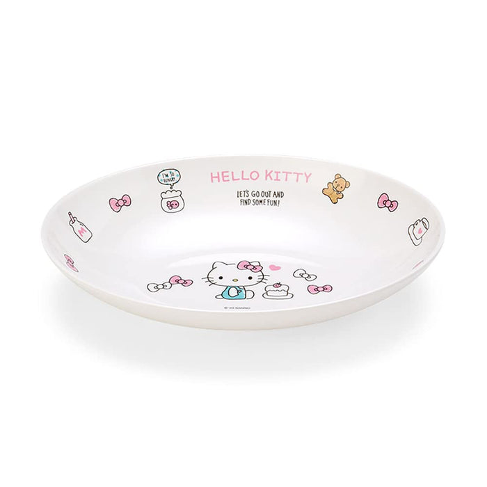 Assiette à pâtes et curry en mélamine Hello Kitty de Sanrio, 20 cm, 836508