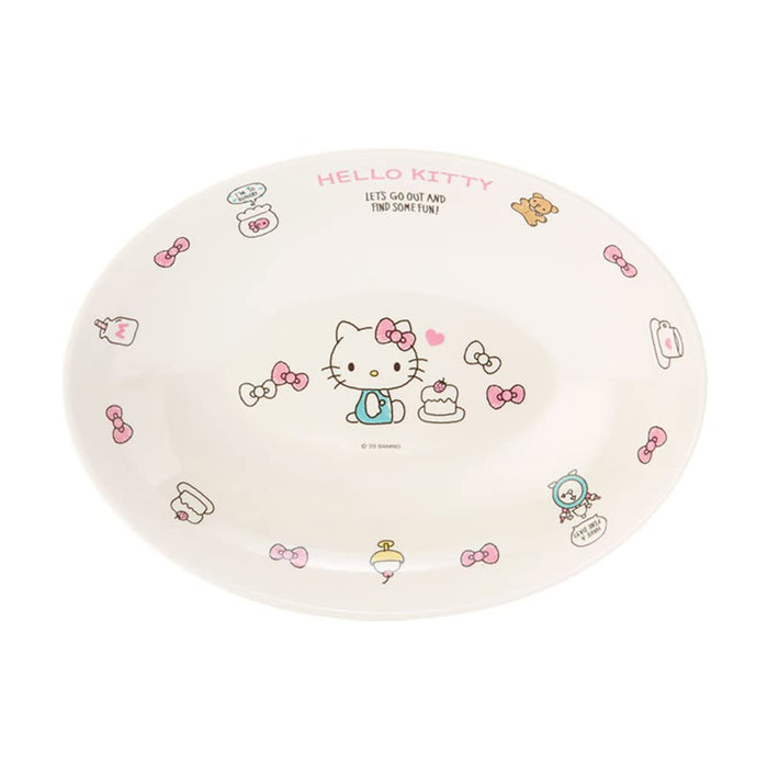 Assiette à pâtes et curry en mélamine Hello Kitty de Sanrio, 20 cm, 836508