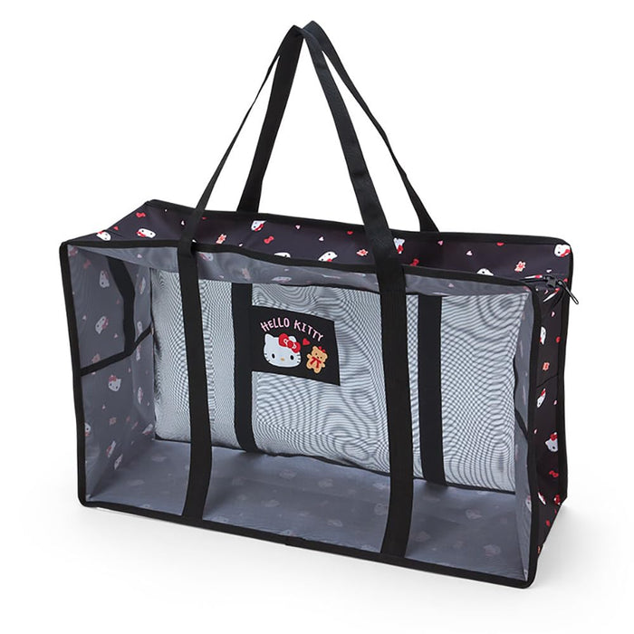 Grand étui de rangement en maille Sanrio Hello Kitty - Organisateur de personnages durable et mignon