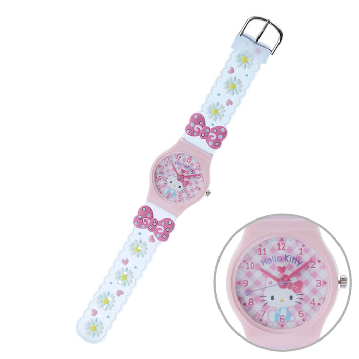 Montre en caoutchouc Sanrio Hello Kitty 20,5 x 3,3 x 0,9 cm - Design mignon pour tous les âges