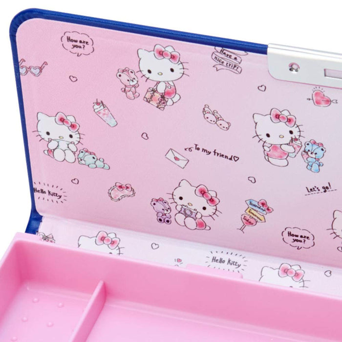 Sanrio Hello Kitty Pencil Case Single-Sided Opening Trip Edition