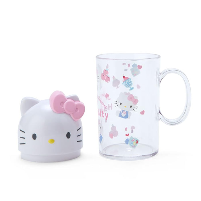 Sanrio Hello Kitty Toothbrush and Cup Set 12x7x5 cm Character Design