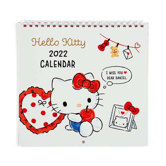 Calendrier mural Sanrio Hello Kitty 2022 taille moyenne 746452