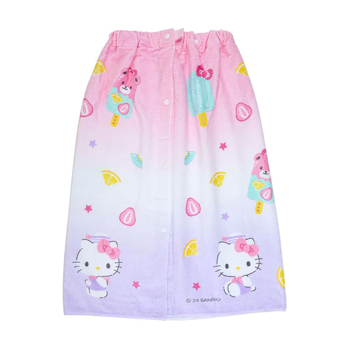 Sanrio Hello Kitty Wickelhandtuch – 70 x 115 cm, Charakterdruck