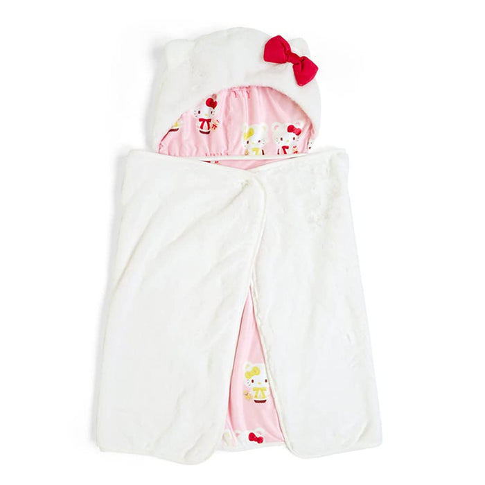 Sanrio Hooded Blanket Hello Kitty Birthday Series 2022 120x10x97 Cm