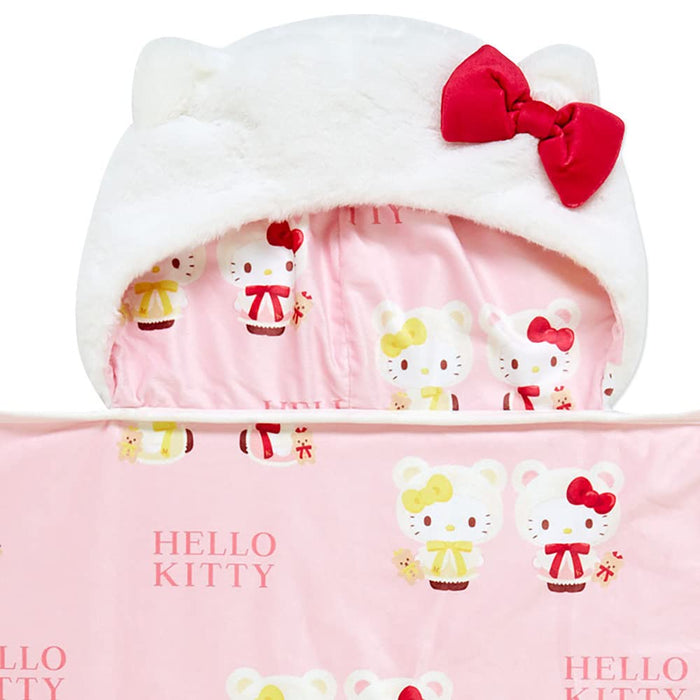 Couverture à capuche Sanrio Hello Kitty Série anniversaire 2022 120x10x97 cm