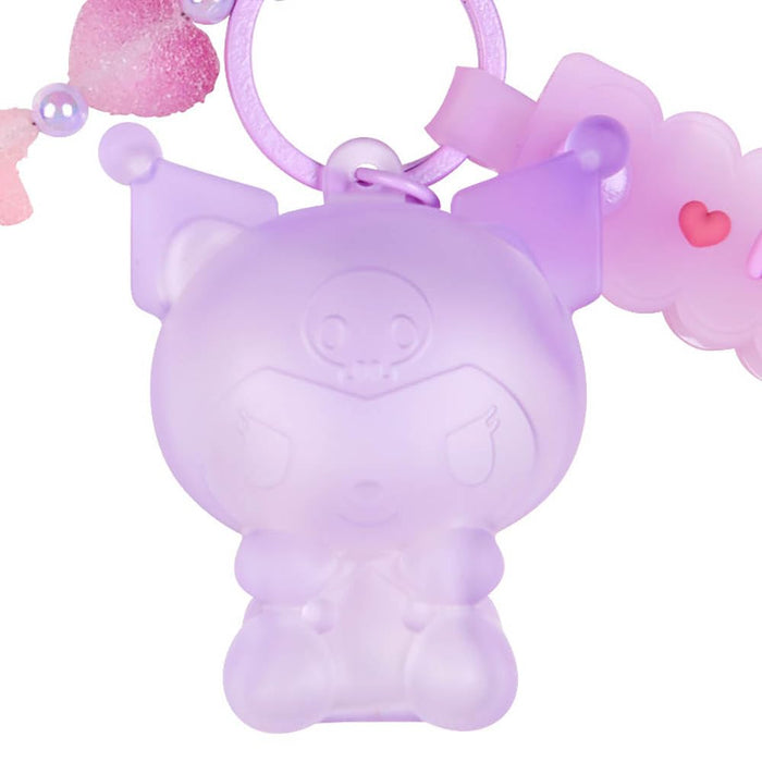 Porte-clés Sanrio Kuromi Gummy Candy - Accessoire adorable pour les fans