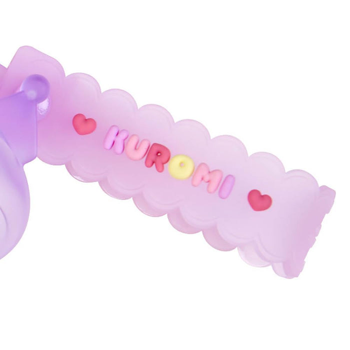 Porte-clés Sanrio Kuromi Gummy Candy - Accessoire adorable pour les fans