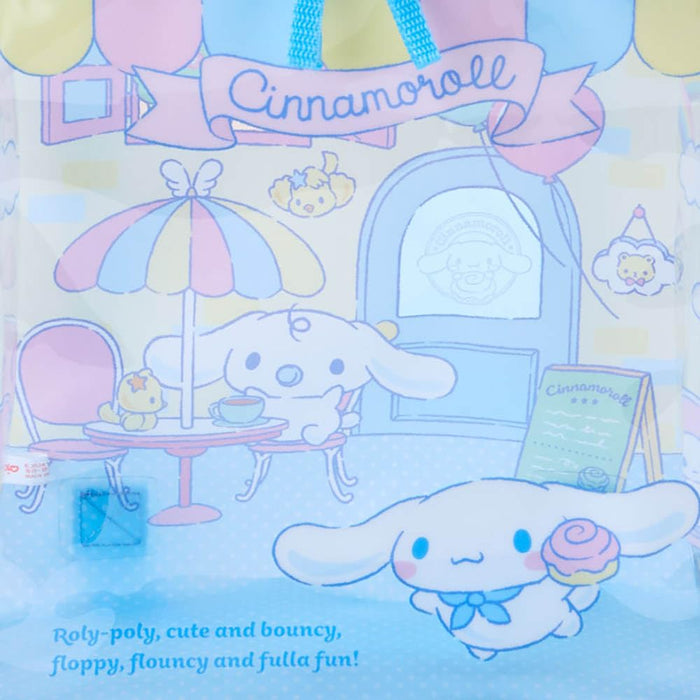 Sanrio Kids Transparenter Rucksack Cinnamoroll 780898 – Leicht und robust