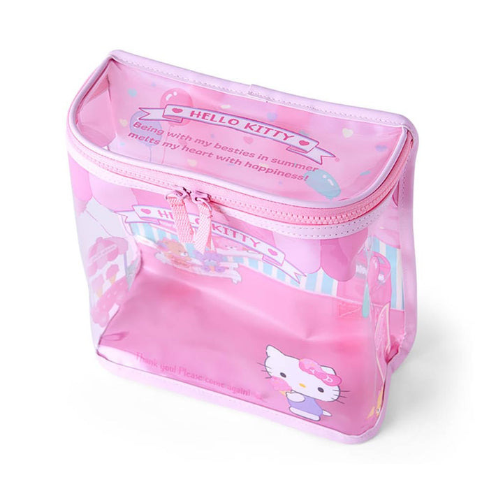 Sac à dos transparent Hello Kitty pour enfants Sanrio 780707 Sac d'école transparent durable