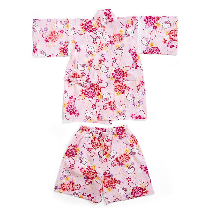 Sanrio Kids Jinbei 100 cm Hello Kitty Sommerkleidung