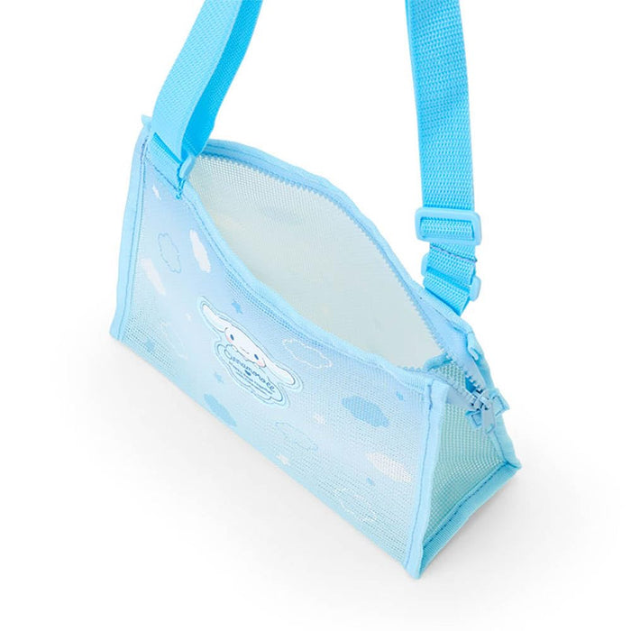 Sac à bandoulière en maille pour enfants Sanrio Cinnamoroll - Bleu 781053