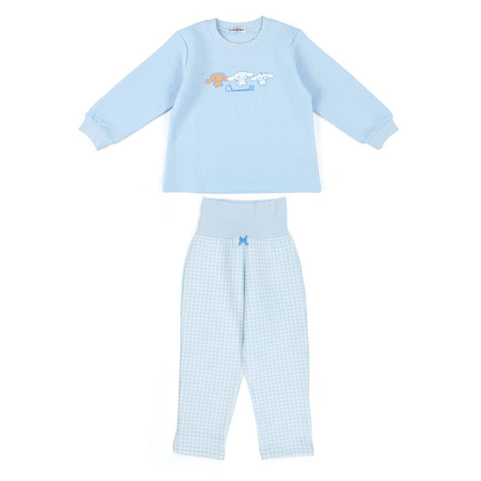 Sanrio Kids Quilted Cinnamoroll Pajamas 110Cm Cozy Sleepwear