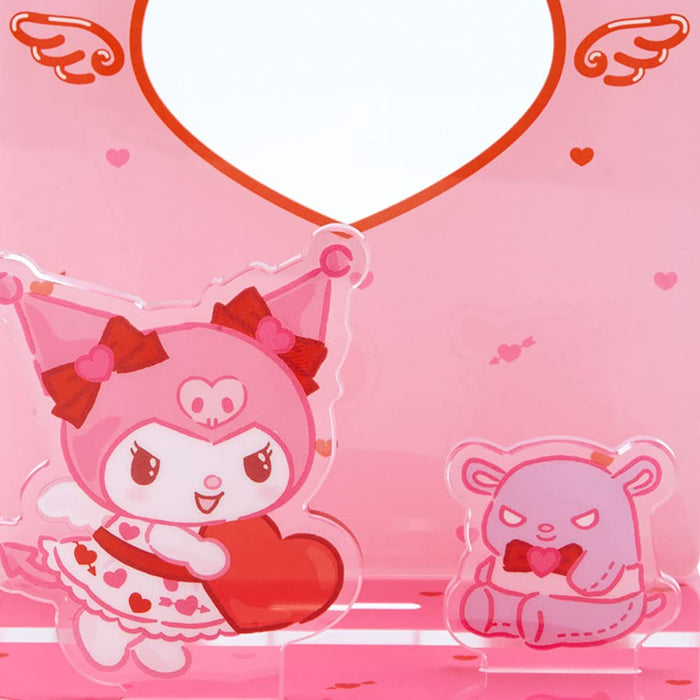 Support multi-usages en acrylique Sanrio Kuromi Cupidon 825140 - Organiseur de bureau mignon