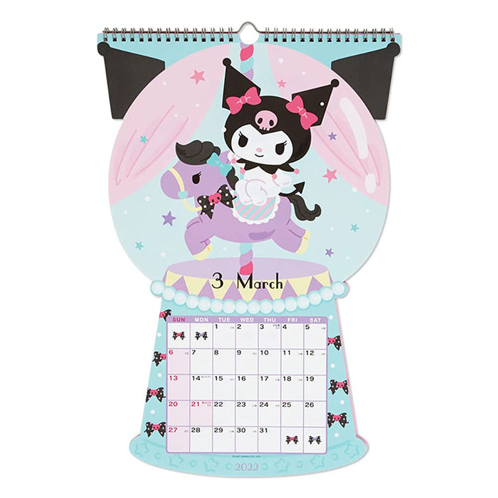 Sanrio Kuromi Die-Cut 2022 Calendar 748757