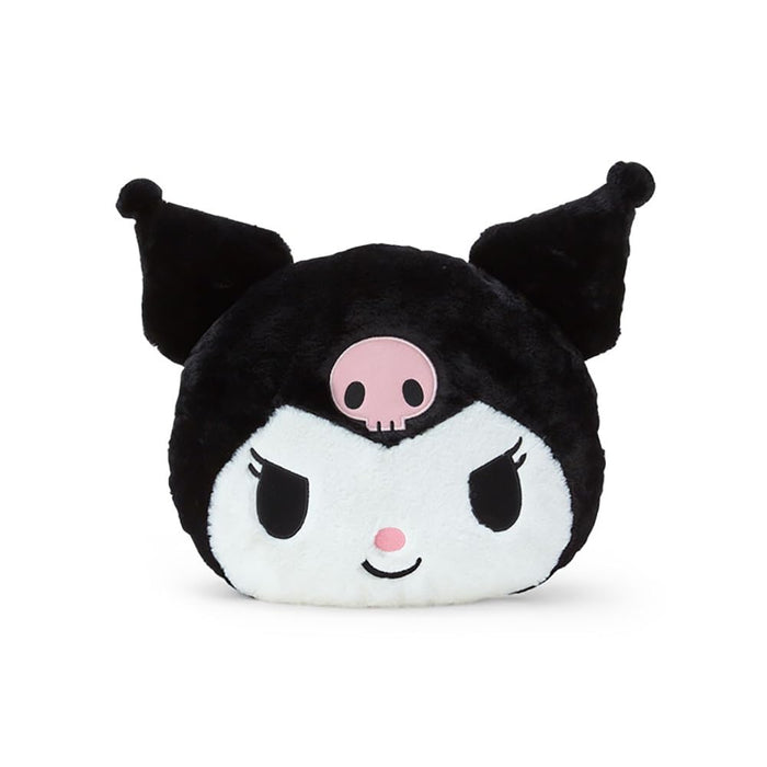 Sanrio Kuromi Face-Shaped Cushion S 272639 - Cute and Cozy Pillow