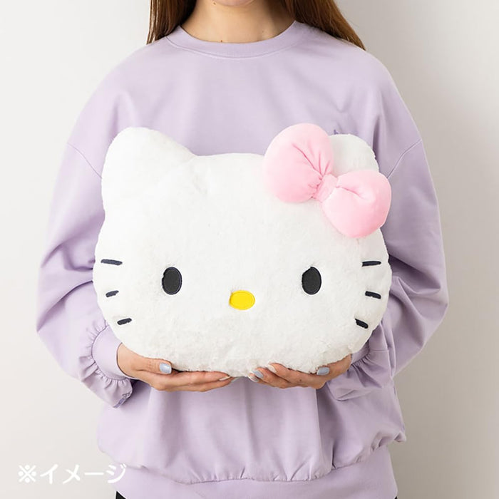 Coussin en forme de visage Sanrio Kuromi S 272639 - Oreiller mignon et confortable