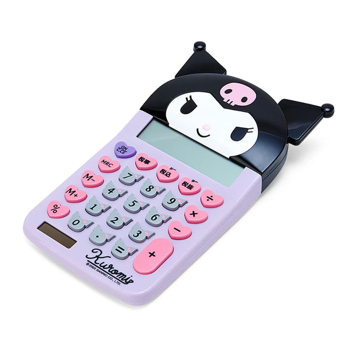 Sanrio Kuromi Face-Shaped Key Calculator One Size 633950