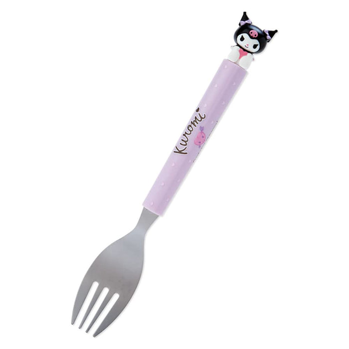 Fourchette mascotte Sanrio Kuromi 786870 - Ustensile de cuisine mignon et fonctionnel