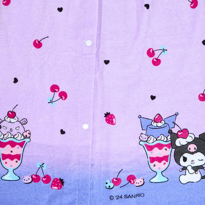 Sanrio Kuromi Wrap Towel 80cm - Cute Character Design 80x120cm