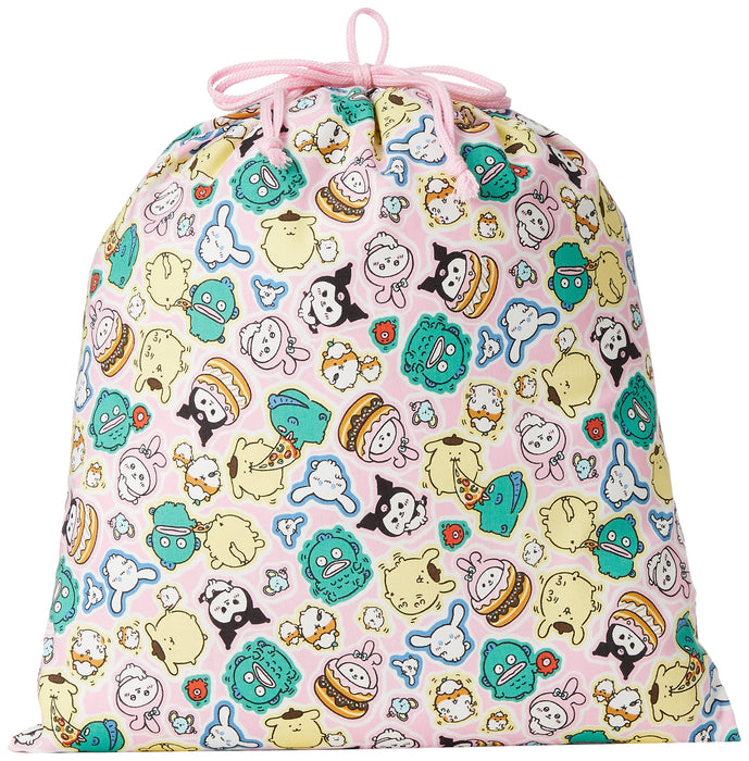 Sanrio Large Drawstring Bag Cg-2797 Pk Durable and Spacious