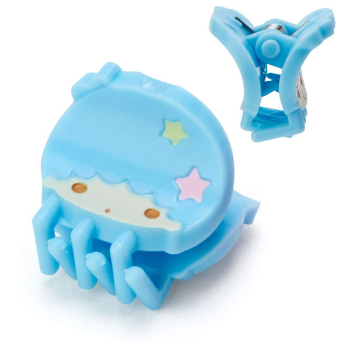 Sanrio Little Twin Stars Mini Hair Clip 2 x 2.5 x 2 cm ABS Resin